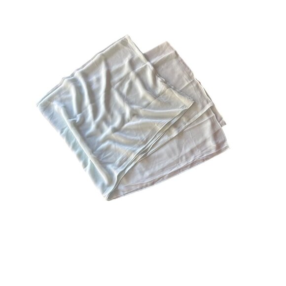 Kenzo Soft Meadoware Light Blue Chiffon Scarf Minimalist Wrap Scarf - Picture 1 of 4